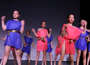 Freestyle Jazz class performance at the 2025 SMB Dance Show in Knutsford