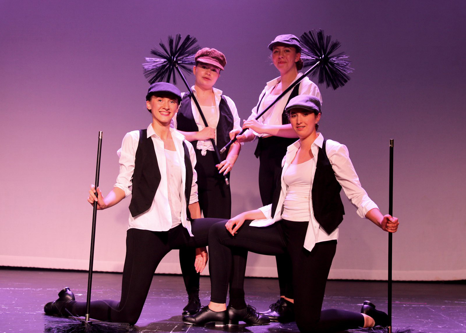 Tap students performance at the 2025 SMB Dance show