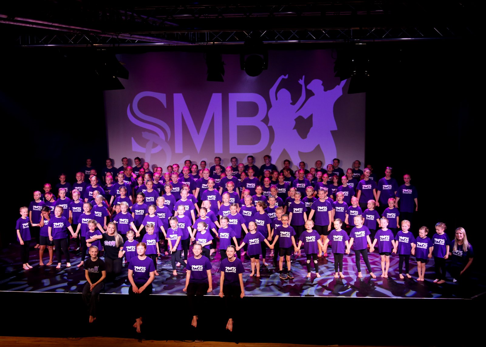 Group photo at the 2025 SMB Dance show