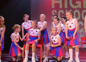 Musical Theatre class performing High School Musical at the SMB Dance show 2025
